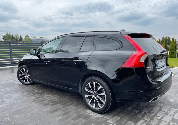 Volvo V60 cena 39900 przebieg: 276000, rok produkcji 2017 z Płock małe 92